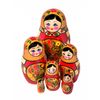 Золотая Хохлома / Matryoshka khokhloma 6 dolls