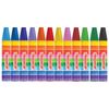 PIFAGOR / Thick wax crayons, 12 colors, oil-based, bright colors