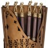 Золотая антилопа / Collectible souvenir set of skewers (6 pcs.) With a tip "Fisherman"