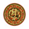 Беломорские узоры / Plate wooden "Pyermogori painting" 16 cm