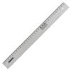 Ruler plastic 30 cm, PYTHAGORAS, clear, colorless
