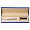Pen gift ball GALANT "Landsberg", chassis in silver, black, chrome, burner Assembly 0.7 mm, blue