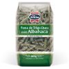 Durum wheat and dried basil pasta
