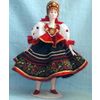 Потешный промысел / Souvenir doll "Girl in a Khokhloma costume"