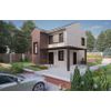 Frame country houses Zhilino option 3, the project 632, the Prod