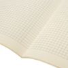 BRAUBERG / Notebook 60 l. checkered cover CRAFT, beige paper 70 g / m2, stitching, B5 (179x250 mm), WHITES / 4 pcs.