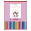 HATBER / Notebook 12 sh., Oblique line, cardboard cover, "Cartoons" / 20 pcs.