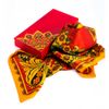Золотая Хохлома / Natural silk scarf in a gift box