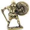 Figurine cast "Knight Combatant" brass (gift box)