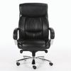 BRABIX PREMIUM "Direct EX-580" armchair, chrome, recycled leather, black