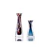 Гусевской Хрустальный завод / Crystal vase for flowers "Pyramid" small with colored chips