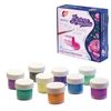 Paint on fabric acrylic pearl BEAM 9 colours in 15 ml jars