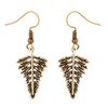 Кудесы / Earrings "Fern Branch"