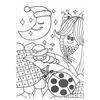 Coloring by numbers A4, ONLANDIA "SNAILS" WITH WAX CRAYONS, 4 pics