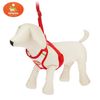 Пижон / Dude / Harness adjustable breathable, reflective, size M, red