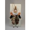 Потешный промысел / Muñeco colgante de porcelana de recuerdo "Payaso. Imagen escénica".