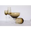Гусевской Хрустальный завод / Set of crystal glasses "Valencia" olive 6 pieces