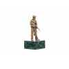 Золотая антилопа / Statuette "Hunter with a gun" on a stone