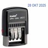 TRODAT / Dater-mini month in letters, imprint 22x4 mm, blue, 4820, black case