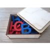 Toy wooden "Letters"