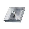 Floor hatch with removable fillable lid 500x500mm