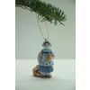 Ярославская майолика / Christmas toy "Girl with apples"