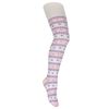 Tights with a pattern "Picota" lilac