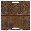 GamesDealer / Backgammon tallado "Tigre" con mango 50, Haleyan