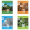 STAFF / Notebook A5, 48 sheets, cage, offset No. 2 ECONOMY, cardboard cover, "SEASONS" / 10 pcs.