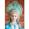 Русский народный костюм  / Kokoshnik "Larisa", 12.5 cm
