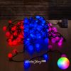 Kaemingk / Светодиодная гирлянда Вишенки 9 м, 120 RGB разноцветных LED, черный ПВХ, IP44