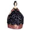 Потешный промысел / Porcelain souvenir doll "Lady in a ball gown with a fan, 1840s"