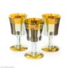 Glass on the leg of zirconium "LILY"