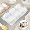 Доляна / Dạng cho các món tráng miệng và bánh ngọt dạng mousse "Vani", 29,5 × 17 cm, màu trắng
