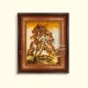 Amber of Russia / Painting from amber Landscape