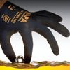 MAPA / Textile gloves Ultrane 500, nitrile coating (doused), oil resistant, size 10 (XL), black
