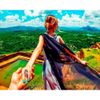 Опт-картина / Painting by numbers 40x50 Follow me