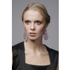 Lace earrings "Matilda" pink