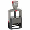 GRM / Dater self-typing 4 lines + date, imprint 58x36 mm blue, GRM 5465 BANK HUMMER, CASH REGISTER IN THE SET