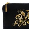 Торжокские золотошвеи / Velvet eyeglass case "Tea Rose"