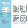Yokosun / Velcro diapers for adults, size M