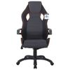 Computer chair BRABIX "Techno Pro GM-003", fabric, black / gray, orange inserts