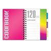 BRAUBERG / Notebook 120 sh., A5, 148x210 mm, cage, comb, plastic cover, 3 dividers, "CoolBOOK" / 10 pcs.