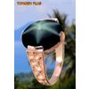 585 gold ring with star sapphire