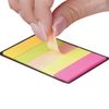 Bookmark adhesive paper STAFF, NEON, 45х15 mm, 5 colors x 20 sheets, on a cardboard base