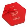 Gift set of chocolates "of Happiness. Health. Good" hexagon