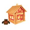 Пелси / Constructor "Hut teremok with dolls, painting and wiring", 106 elements