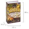 Safe-book "Treasure Island", 55x115x180 mm, key lock, BRAUBERG