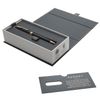 Bút bi PARKER "Sonnet Core Matt Black GT Slim", mỏng, thân sơn mài đen mờ, các chi tiết mạ vàng, đen