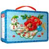 New Year's gift Suitcase "New Year's loto", a set of sweets 450g.